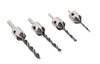 Wiertła do drewna z pogłębiaczem zestaw 3-6mm 4szt FALON-TECH