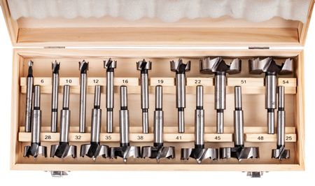 Sękowniki flekowniki do drewna wiertła 6-54 mm zestaw FALON-TECH