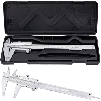 Suwmiarka 150mm 6" noniuszowa 0,02 analogowa metalowa MAR-POL