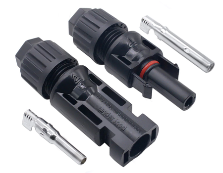 Konektor na kabel MC4 zestaw złączy szeregowych z pinami