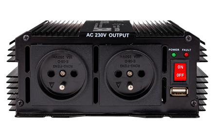 Przetwornica napięcia prądu IPS-2000N (12V/230V/2000W) VOLT POLSKA