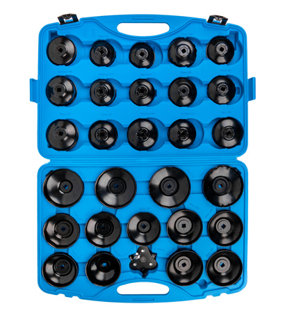 Klucze do filtrów oleju nasadowe 30 sztuk FALON-TECH