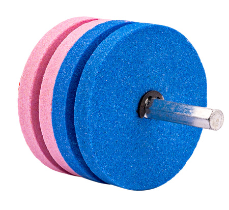 Ostrzałka do noży kosiarek podwójna na wiertarkę/wkrętarkę