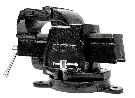 Profesjonalne imadło ślusarskie obrotowe stalowe 100mm JCB