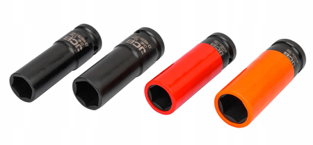 Klucz pneumatyczny udarowy do kół 1/2" BJC + nasadki do felg 17-19mm JCB