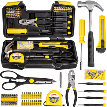 Zestaw narzędziowy 142 elementów WMC