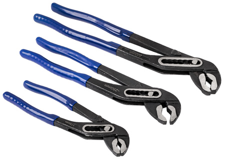 Szczypce do rur nastawne hydrauliczne cęgi żaba kobra szwed 175-300 mm 3el FALON-TECH