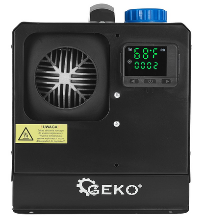 Nagrzewnica spalinowa dmuchawa olejowa zamknieta komora webasto pilot 12 kW GEKO