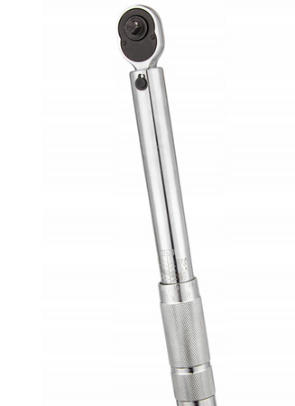 Klucz dynamometryczny do kół 1/4" 2-24Nm chromowany blokada grzechotka etui ROCKFORCE