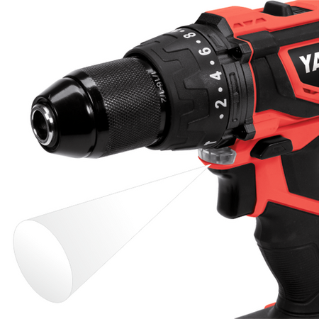 Wiertarko - wkrętarka 18v udarowa 40Nm LI-ION bateria 2ah YT-82786 YATO