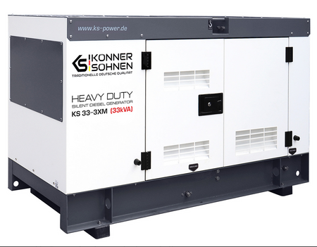 Agregat generator prądu stacja diesel KS 33-3XM Könner & Söhnen KS