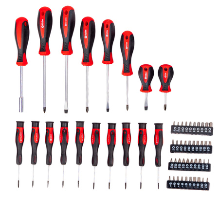 Zestaw wkrętaków śrubokrętów Bitów Precyzyjnych 58el wkrętaki FALON-TECH