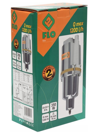 Pompa do wody głębinowa studni nurek białoruska membranowa 350w 79944 FLO YATO