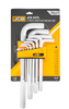 Zestaw klucze imbusowe wkrętaki imbusy crv długie 13el 2-19mm JCB