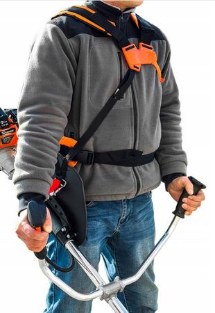 Solidne szelki do kosy spalinowej kosiarki wykaszarki pasy nośne uprząż