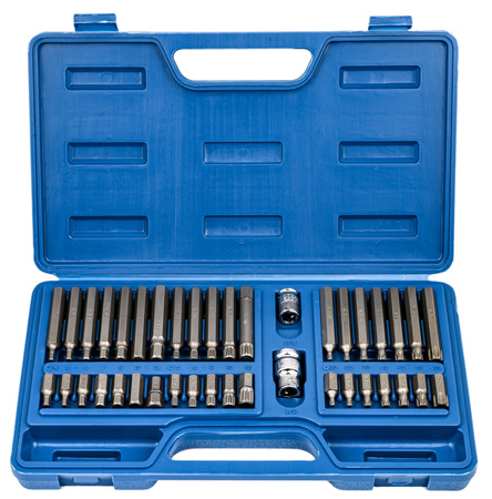 Zestaw bitów kluczy bity torx imbus hex spline walizka 40 el VOREL YATO