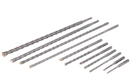 Zestaw wierteł SDS+ PLUS (wiertła) 11 sztuk FALON-TECH