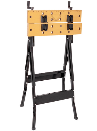 Składany stół warsztatowy metalowy z regulacją GEKO