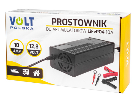Prostownik specjalistyczny do akumulatorów LIFEPO4 10A VOLT POLSKA