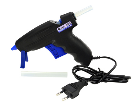 Pistolet do kleju klejenia na gorąco 280°C 11mm + klej bezbarwny 1 kg GEKO
