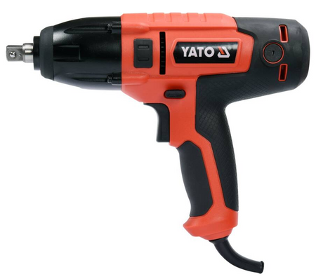 Elektryczny klucz udarowy 450Nm 450w 1/2" + nasadki 17-22 mm YT-82020 YATO