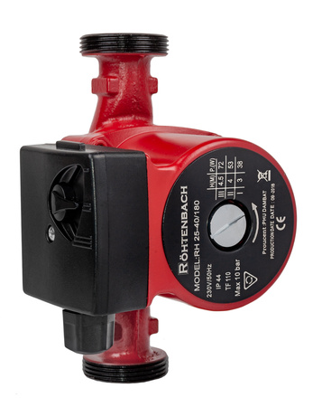 Pompa cyrkulacyjna obiegowa do pieca C.O. ROHTENEBACH 25-40/180 IBO