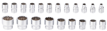 Nasadki spline 12 kąt zestaw nasadek 1/2 8-36 21el FALON-TECH