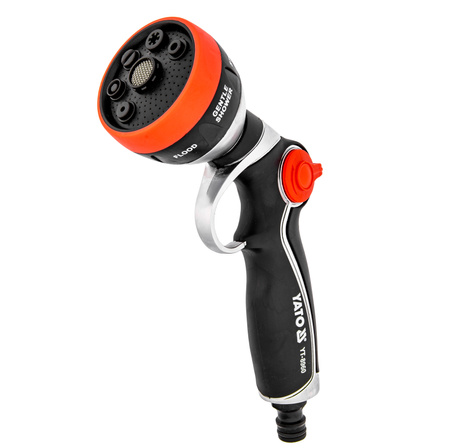 Zraszacz pistoletowy ogrodowy 7 - funkcyjny YATO