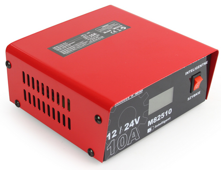 Prostownik mikroprocesorowy samochodowy do ładowania akumulatora 12 / 24v 10a MAR-POL