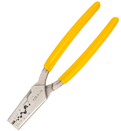 Szczypce do zaciskania tulejek kablowych praska 0.5-16mm SILVER