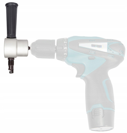 Nożyce do cięcia blachy przystawka na wiertarkę wkrętarkę SILVER