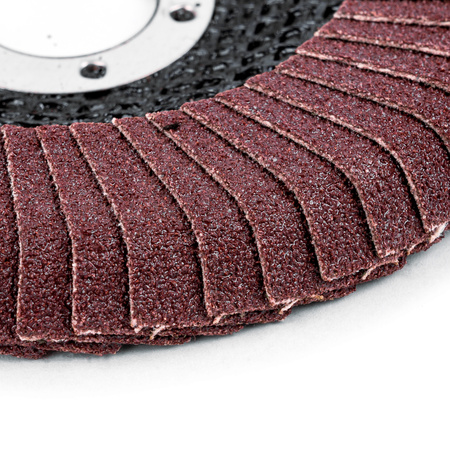 Tarcza pachwinowa do szlifowania listkowa PRO 125mm P80 FALON-TECH