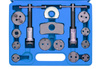 Zestaw do wyciskania tłoczków hamulcowych 21 elementy SILVER