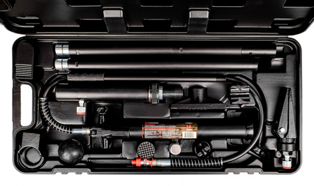 Rozpieraki hydrauliczne 4T pompa siłownik blacharski 10 ton + akcesoria FORSAGE