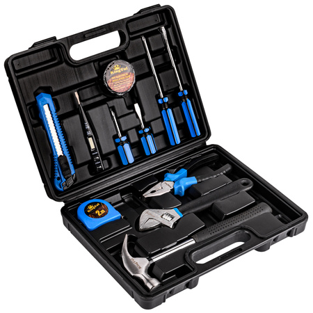 Zestaw narzędziowy 12 el w praktycznej walizce KINGTUL