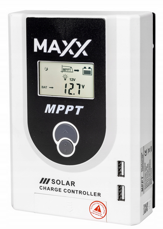 Regulator ładowania kontroler solarny 12V panel LCD 20A MPPT 4SUN