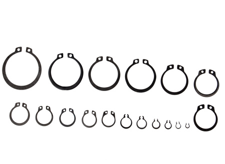 Pierścienie segera osadcze zewnętrzne 300 el SILVER