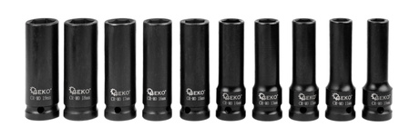 Zestaw nasadki udarowe nasadowe 1/2" 10-19mm 20el GEKO