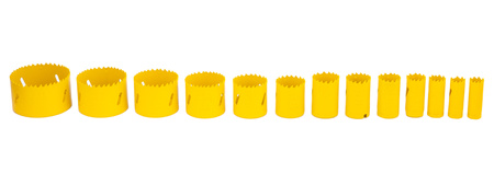 Otwornice do metalu drewna Bi-Metal 17 szt otwornica GEKO