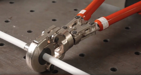 Zaciskarka hydrualiczna praska do rur PEX AL PRO + 8 głowic YT-21735 YATO