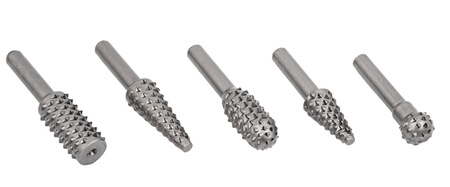 Tarniki frezy obrotowe do drewna (zestaw 5 szt.) FALON-TECH