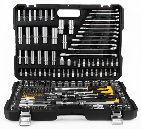 Zestaw kluczy nasadowych klucze nasadowe torx 216 el JCB