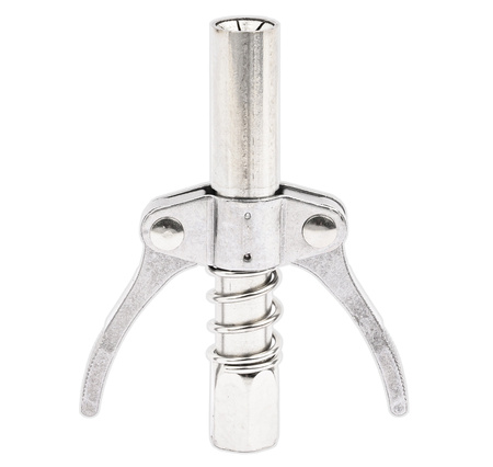 Uniwersalna końcówka smarownicy do kalamitek samoblokująca + wężyk 12000 PSI FALON-TECH