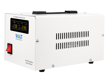 Stabilizator napięcia AVR PRO 2000 VA SERVO 3% do agregat VOLT POLSKA