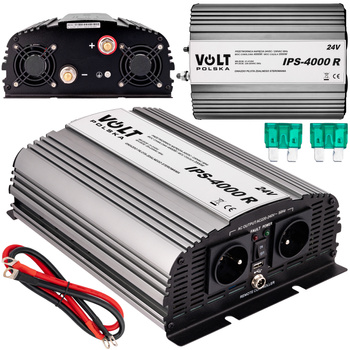 Przetwornica samochodowa IPS-4000R 24V/230V 2000/4000W VOLT POLSKA