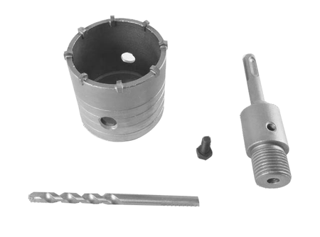 Otwornica do betonu SDS Plus 65 mm SILVER