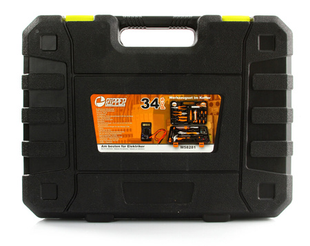 Zestaw narzędzi narzędzia w walizce dla elektryka klucz miernik prądu 34el MAR-POL