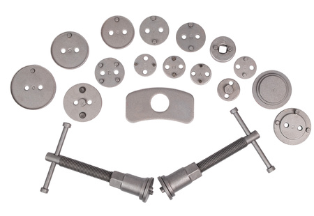 Zestaw do wyciskania tłoczków hamulcowych 18 elementów MAR-POL