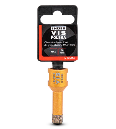 Otwornica diamentowa do gresu, betonu i kamienia 12mm FALON-TECH