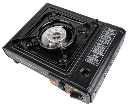 Gazowa kuchenka turystyczna polowa jednopalnikowa 2,5 kW kartusze GEKO